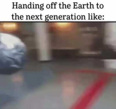 Keep the earth clean! It’s not Uranus