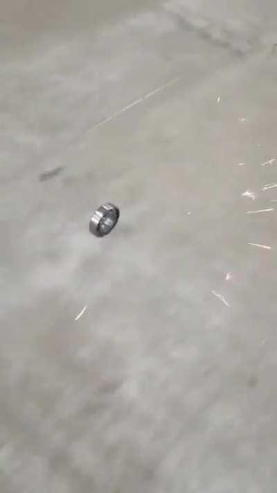 Transfer Of Energy On Bearing With Air Pressure