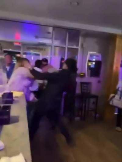 Energetic policewomen