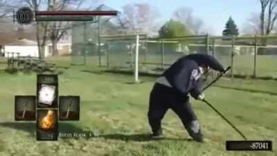 While you were partying, I studied the blade.