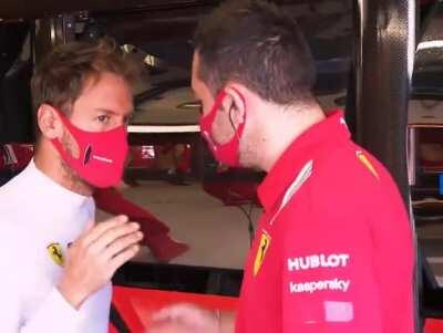One Smooth Handshake from Sebastian Vettel