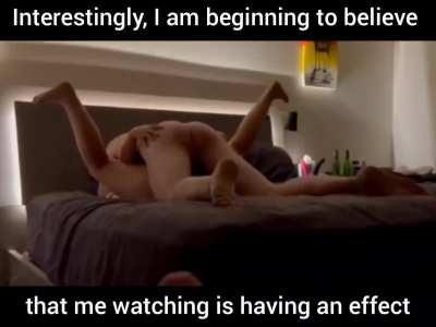 It's not technically incest if he's only watching...