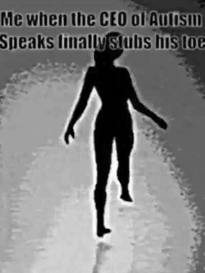 For those who don’t understand, Autism Speaks is ableist which means they don’t really care about autism. Their CEO is also kinda anti-vax.