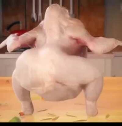 Just a bird doing its own thing