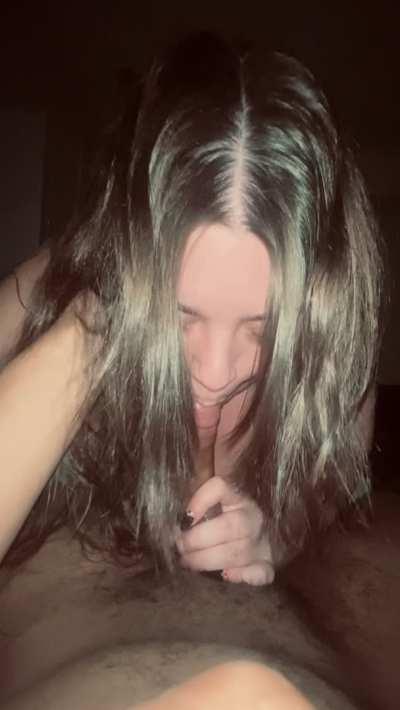 she loves sucking cock