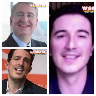 Their reaction when they think the apes have given up.