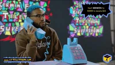 Kevin on the Phone! (KF Telethon Bumper)