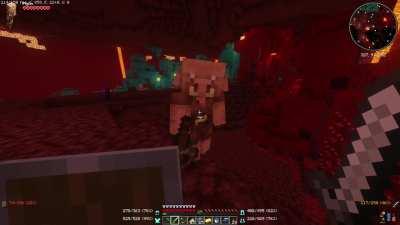 What is going on with this piglin???