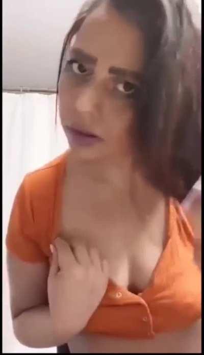 Love showing my pakistani tits to the world 