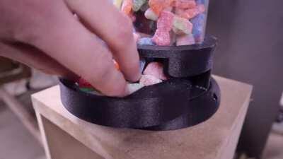 Sour Patch Kids Dispenser that will rise out of my desk.