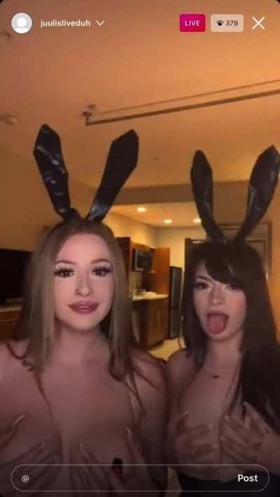 Juul and kywah a few minutes ago