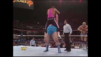 The 4 X 4's vs. The Kings Court (joined in progress), WWF Survivor Series 1989 (November 23, 1989 from Chicago, IL)