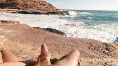 Stunned by the view, and by cumming so hard!