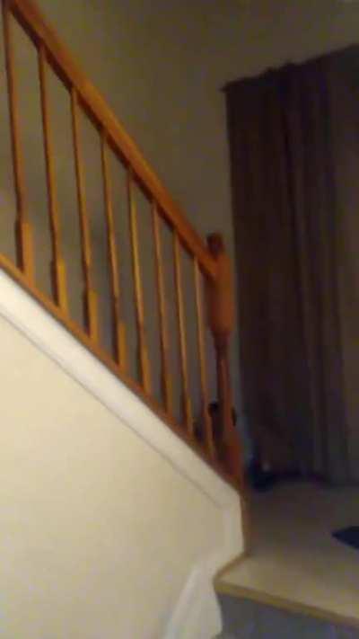 Kid supermans from upstairs