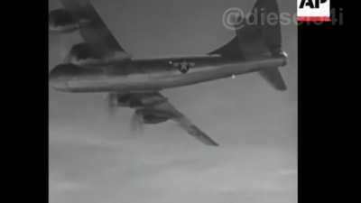 A sports broadcast of the Hiroshima bombing