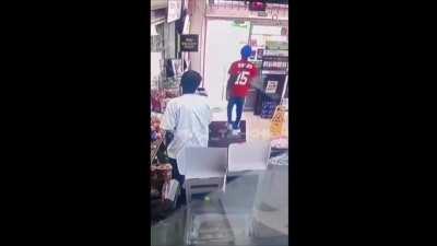 Gun Thief..... The Audacity... How Dare You...