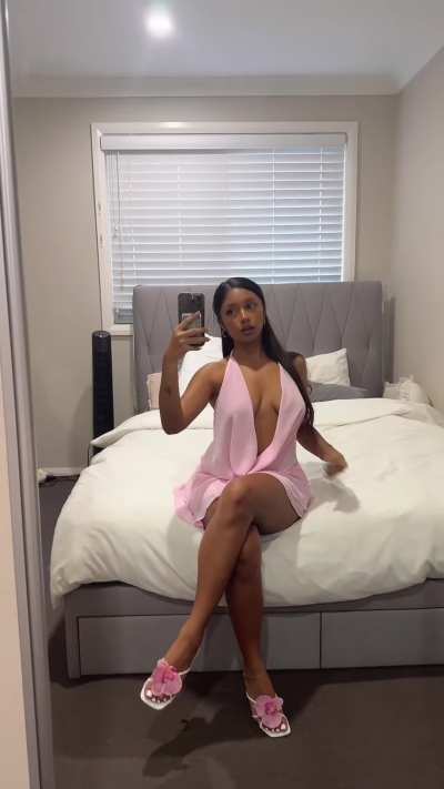 What would you if she was on your bed?