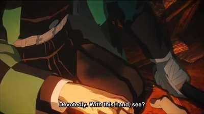 Tanjiro could use a Kit-Kat right about now