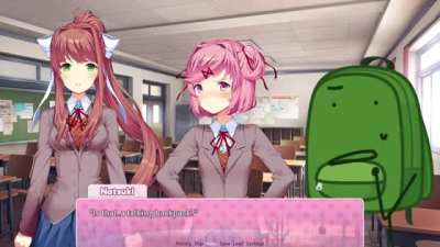 ddlc is looking a tad bit different