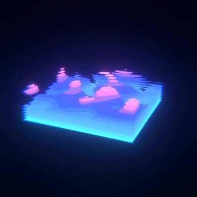 A short abstract animation I made