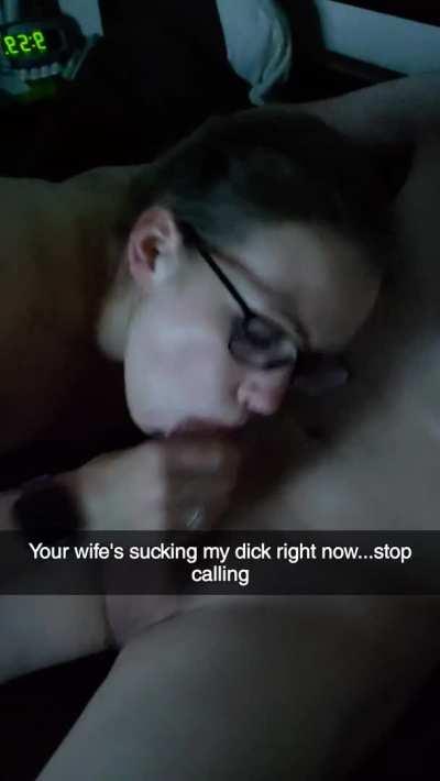 [reddit] Your wife gives good head