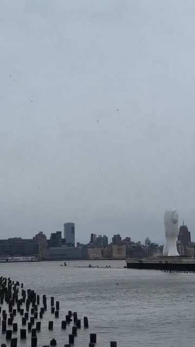 Images of the helicopter crash in the Hudson.
