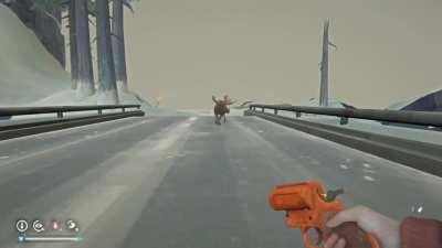 Excuse me sir, I have need of your hide.