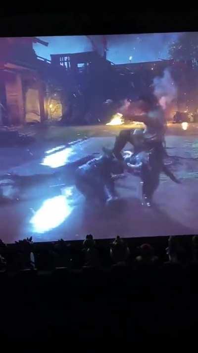 The player death animations are brutal as hell! (Not a huge spoiler)