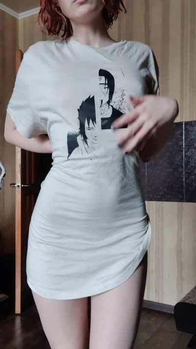 Who knows what's hidden under oversize clothes, right?