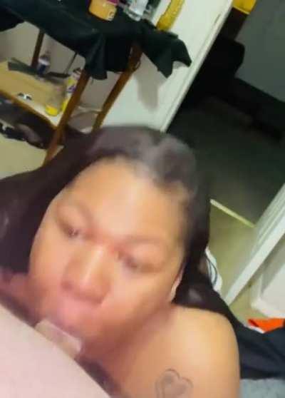 Ebony Throat Goat Going Crazy On That Cracka’s Dick 😮‍💨🐐