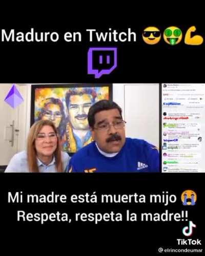 Maduro en twitch
