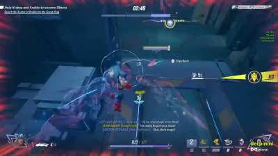 I finally did the punisher shield deflect thingy