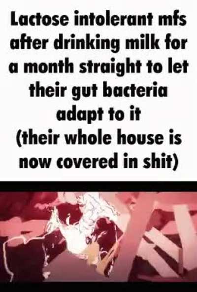 Today i learned that lactose intolerance is semi curable