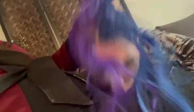 I shouldn't have mouthed off. He was quick to find a better use for me.