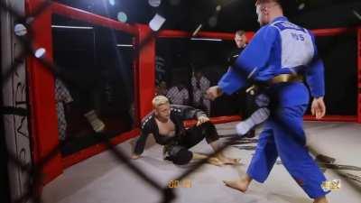 Typical judo vs bjj match
