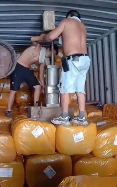 My agents shipping my haul…