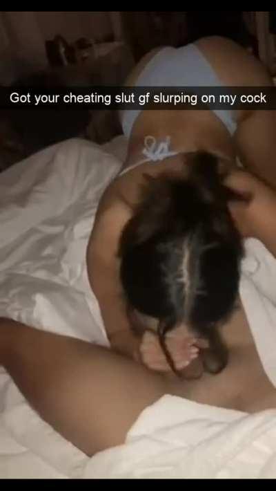 she is so enthusiastic when cheating on you