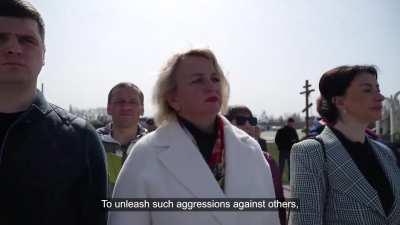 Zelenskyy: The bodies of our people, which were found on the streets of Bucha, demonstrated that no one in the world can stay away from this battle. Because it is here, in Ukraine, through the defense our people, our lives, and our state, that humanity is