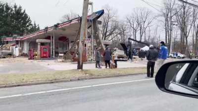 Fallout set drive by - red rocket with dogmeat