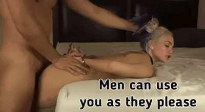 Your bully has turned you into a perfect free use slut