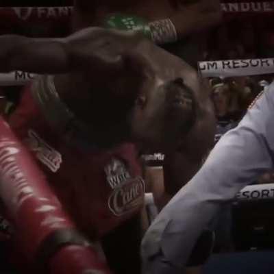 Fury Vs Wilder 3 knockout punch in slow motion.