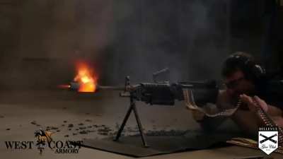 700 round through a suppressor