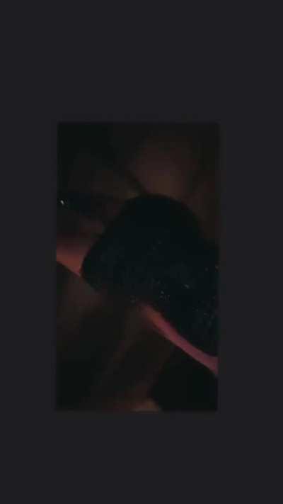 Leather dress 😳🤯