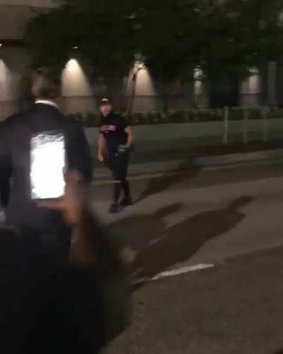 RNC attendee gives bicyclist a taste of law and order 🤔