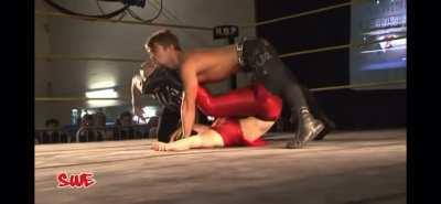 Nikki Cross gets licked and humped on her way to getting finished. Just completely violated, honestly