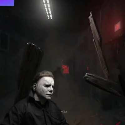 Michael Cosplay, playing Michael