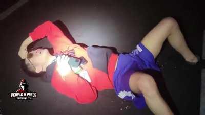 Alleged child predator chased out of grocery store only to crash car and get tackled by man in ugg boots