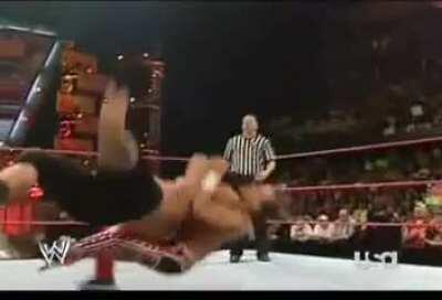 Umaga's Samoan Drop was a thing of beauty