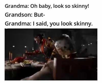 Little baby must grown strong