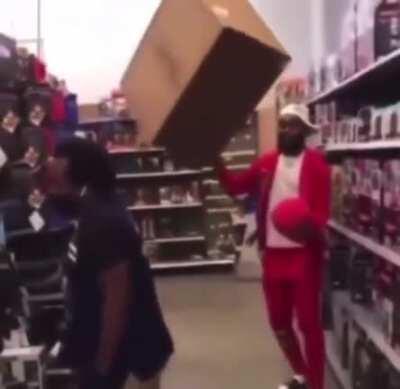 They caught unc slippin